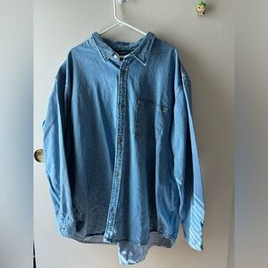 90s Levis Silver Tab Denim Shacket Unisex Women's / Men's